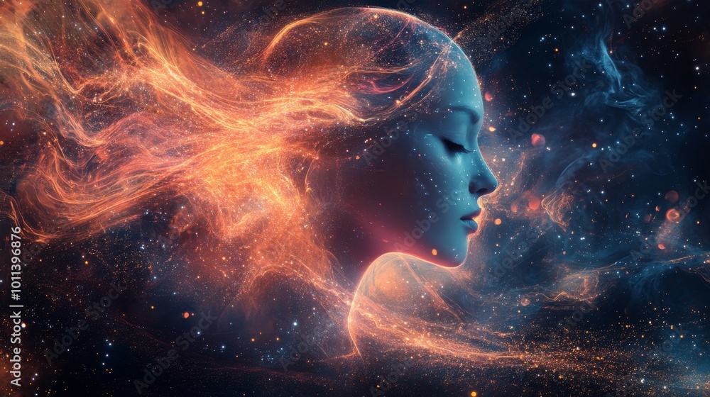 Cosmic Woman. Cosmic Woman.