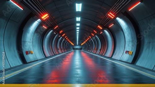 Futuristic Tunnel.