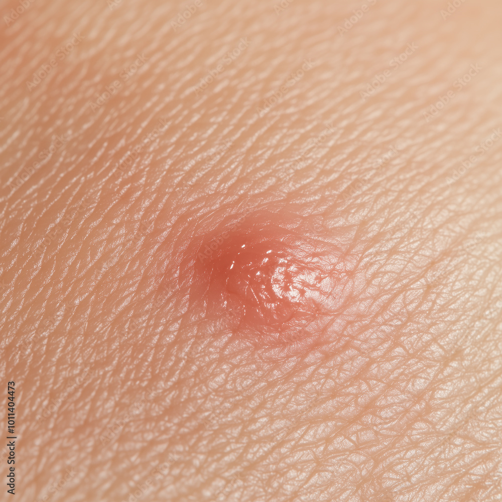 Fototapeta premium 모기에 물린 자국