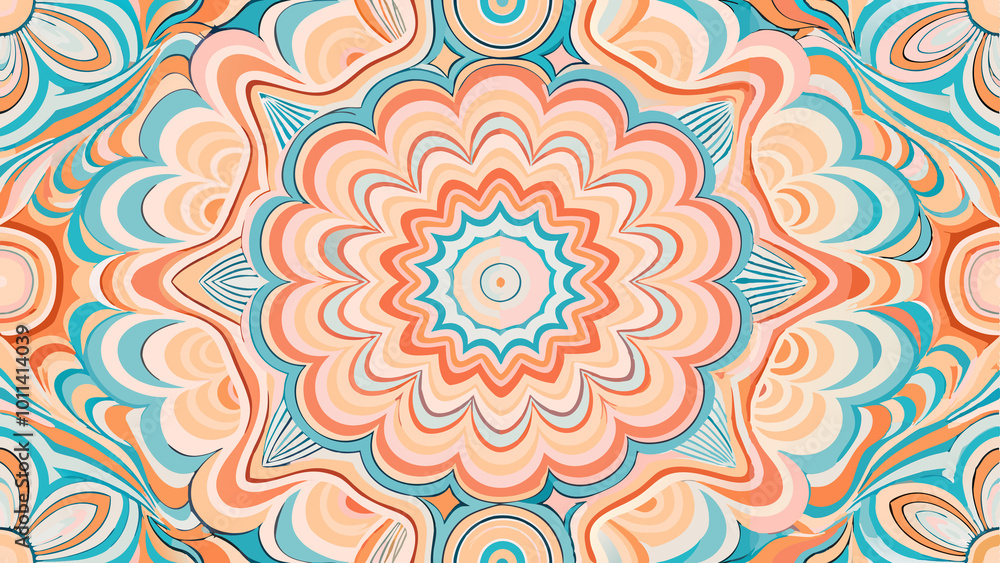 Psychedelic pattern, Psychedelic pattern,