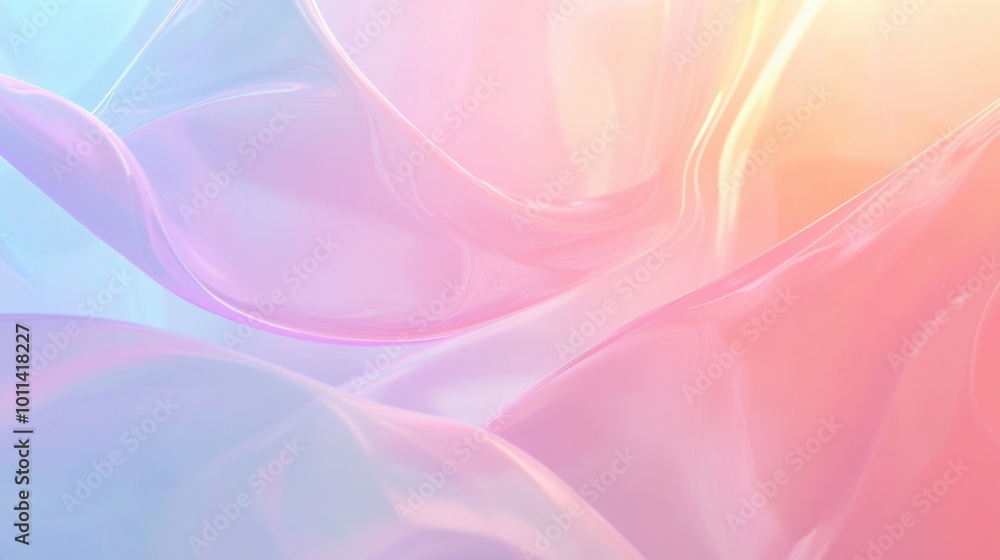 Abstract pastel gradient with soft transitions, creating a dreamy background for beauty products. Abstract pastel gradient with soft transitions, creating a dreamy background for beauty products.