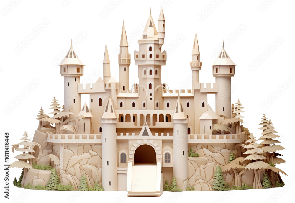 Fototapeta premium PNG Architecture building castle spirituality.