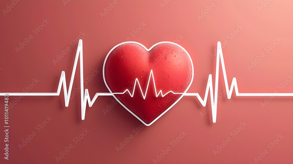 heart beat on monitor, cardiogram and ecg heart beat on monitor, cardiogram and ecg