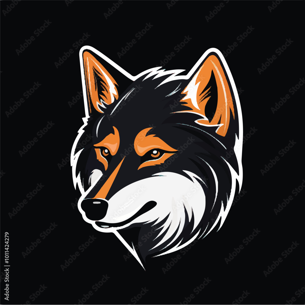 Shiba Inu Esport Logo in Vector Style with Black and White Background and Thicker Outline
Shiba Inu Esport Logo in Vector Style with Black and White Background and Thicker Outline