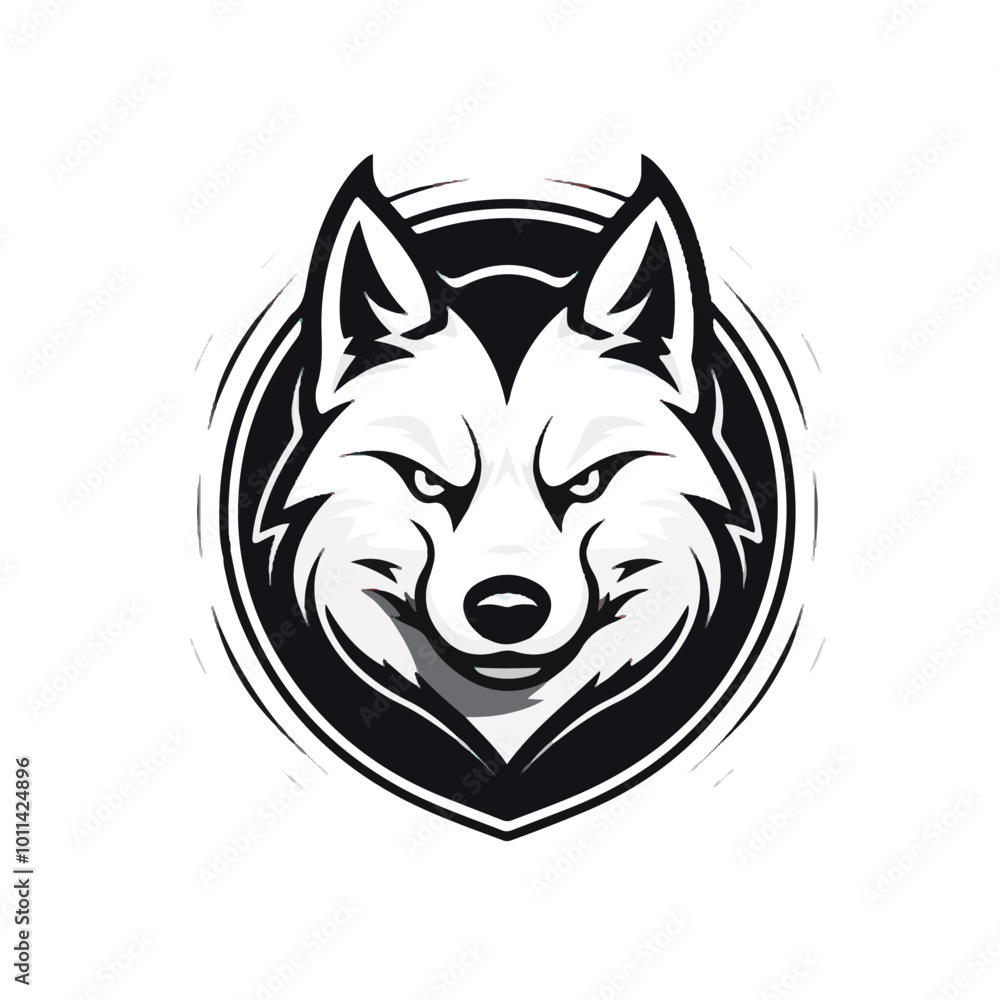Shiba Inu Esport Logo in Vector Style with Black and White Background and Thicker Outline
Shiba Inu Esport Logo in Vector Style with Black and White Background and Thicker Outline