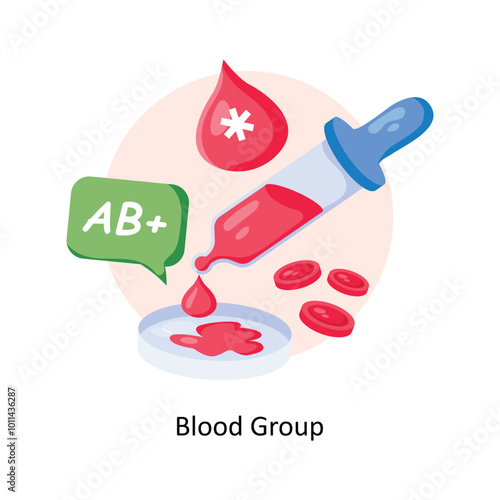 Blood Group EPS 10 File