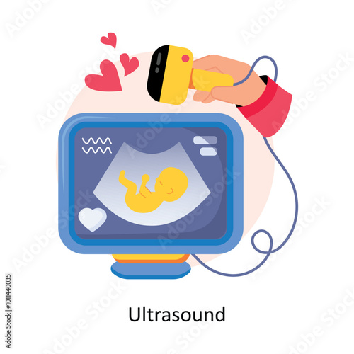 Ultrasound medicine EPS 10 File