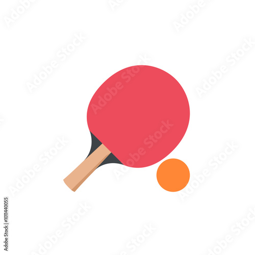 Ping pong icon. Vector illustration design.