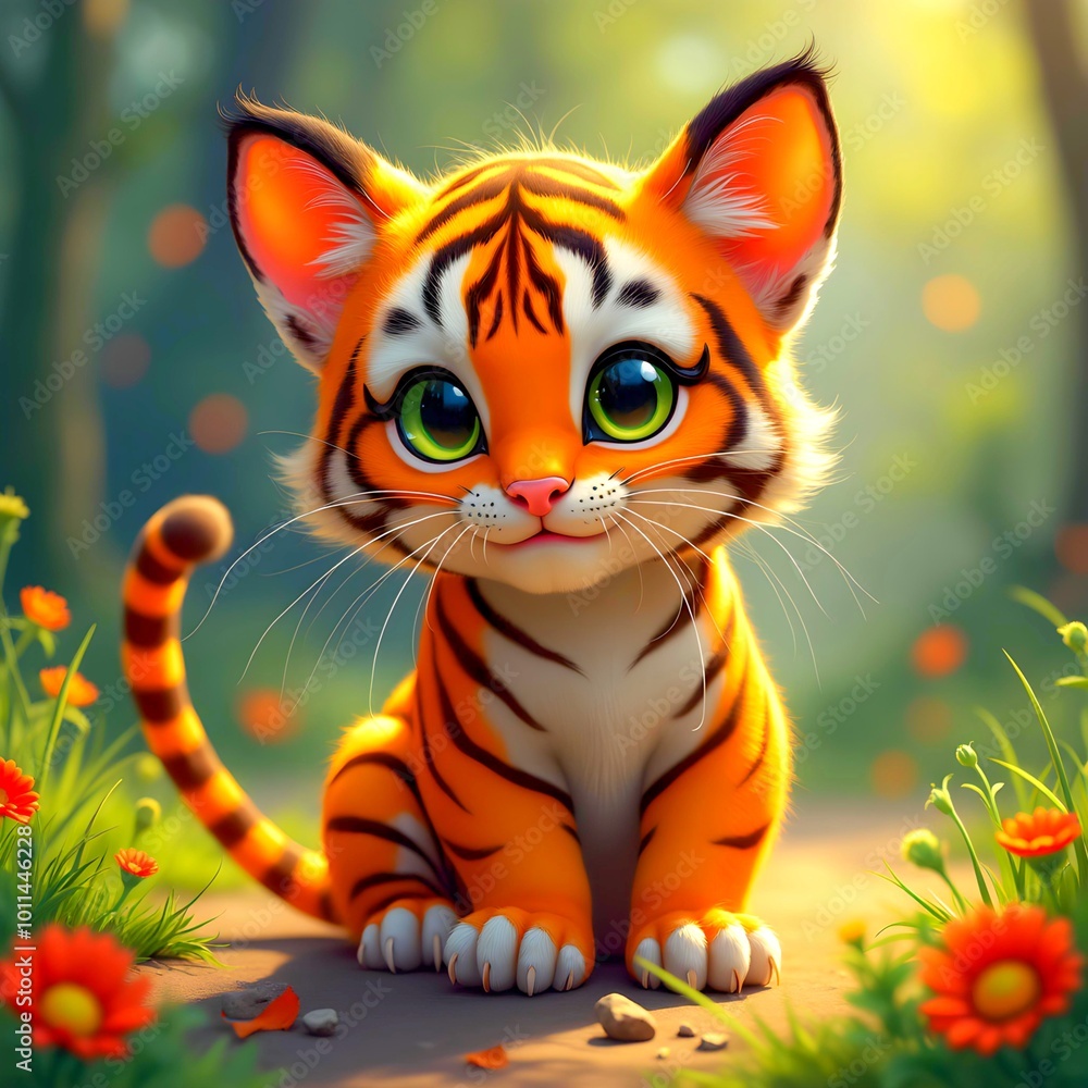 A cat like tiger. A cat like tiger.