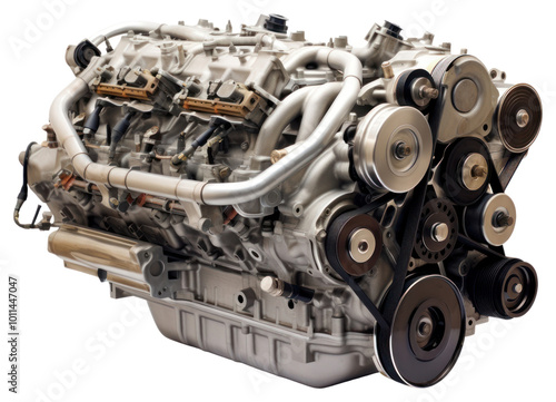 PNG Car engine white background technology complexity.