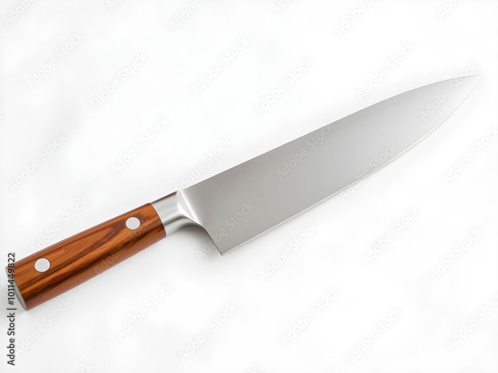 Kitchen knife isolated on white background. Kitchen knife isolated on white background.