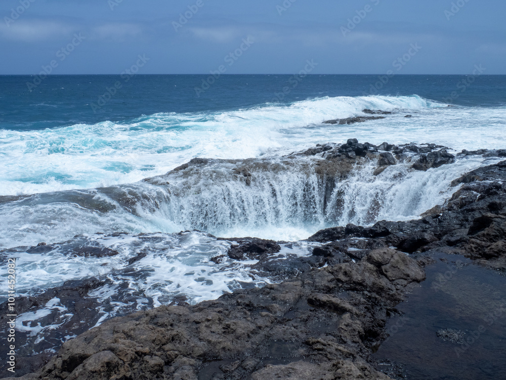 Bufadero de la Garita, Gran Canaria island Bufadero de la Garita, Gran Canaria island