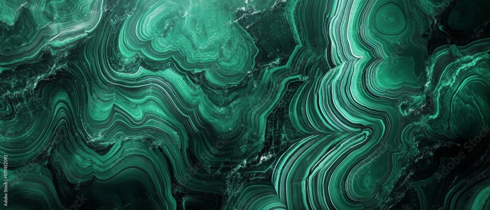 Obraz premium A green and white patterned wall with a green and white stripe