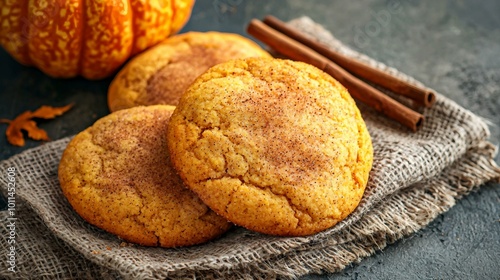 Delicious Pumpkin Spice Cookies: Perfect Autumn Treat with Cinnamon