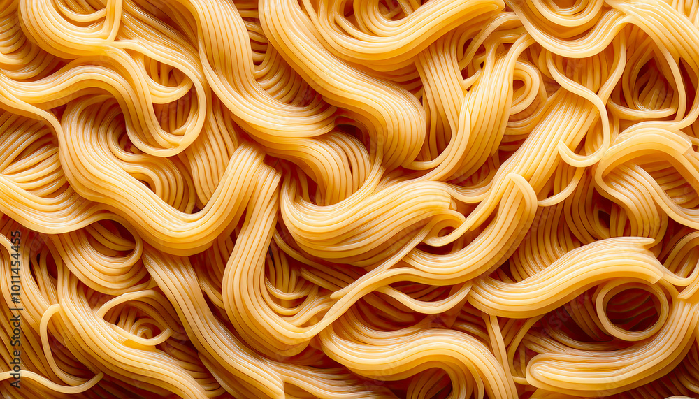 Close up of spaghetti Close up of spaghetti