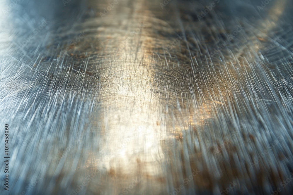 Close up of a silver surface Close up of a silver surface