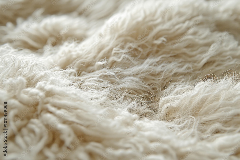 Close up of a wool surface Close up of a wool surface