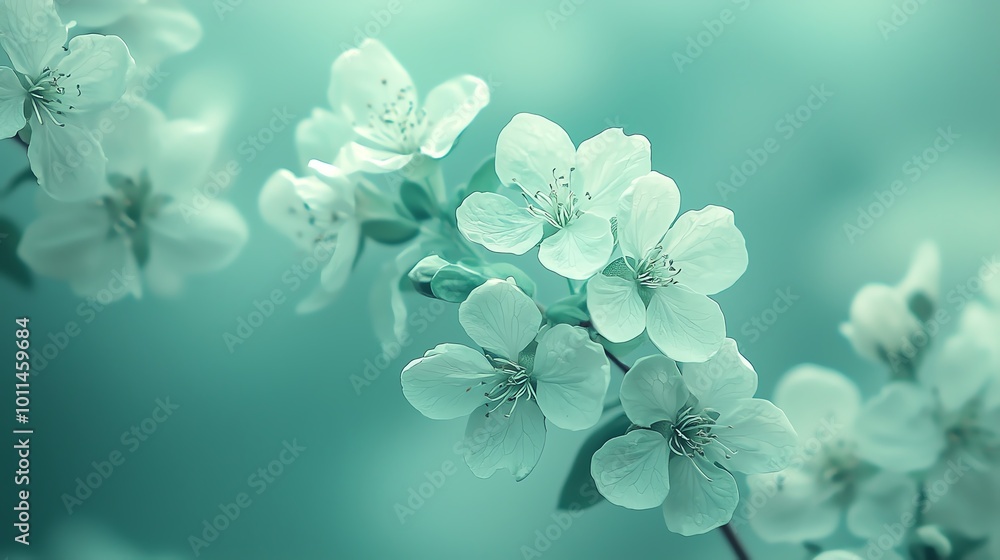 Soft mint green with subtle shading Soft mint green with subtle shading