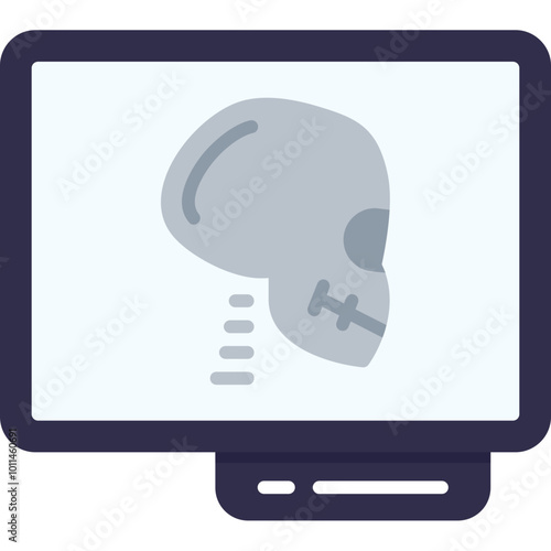 Head X-Ray Icon