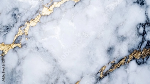 Elegant white marble with delicate gold streaks, perfect for luxury design concepts, product displays, or high-end branding visuals