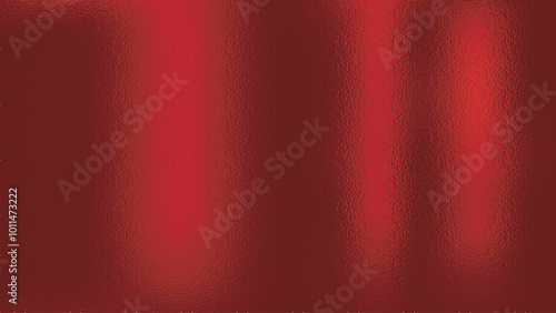 Metallic red foil texture background with shiny lines and glass effect. Vector illustration
