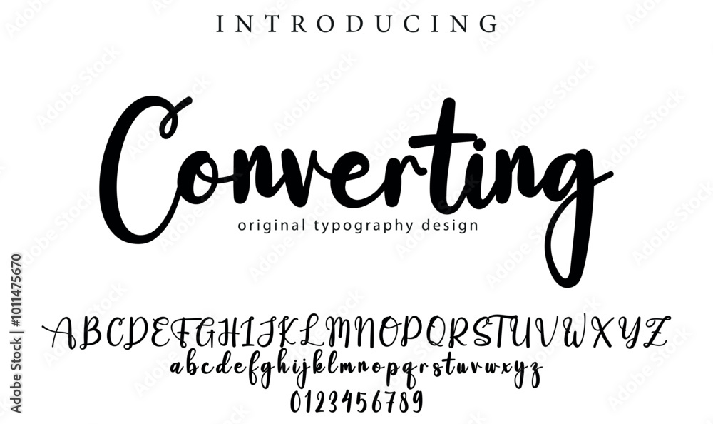 Converting Font Stylish brush painted an uppercase vector letters, alphabet, typeface Converting Font Stylish brush painted an uppercase vector letters, alphabet, typeface