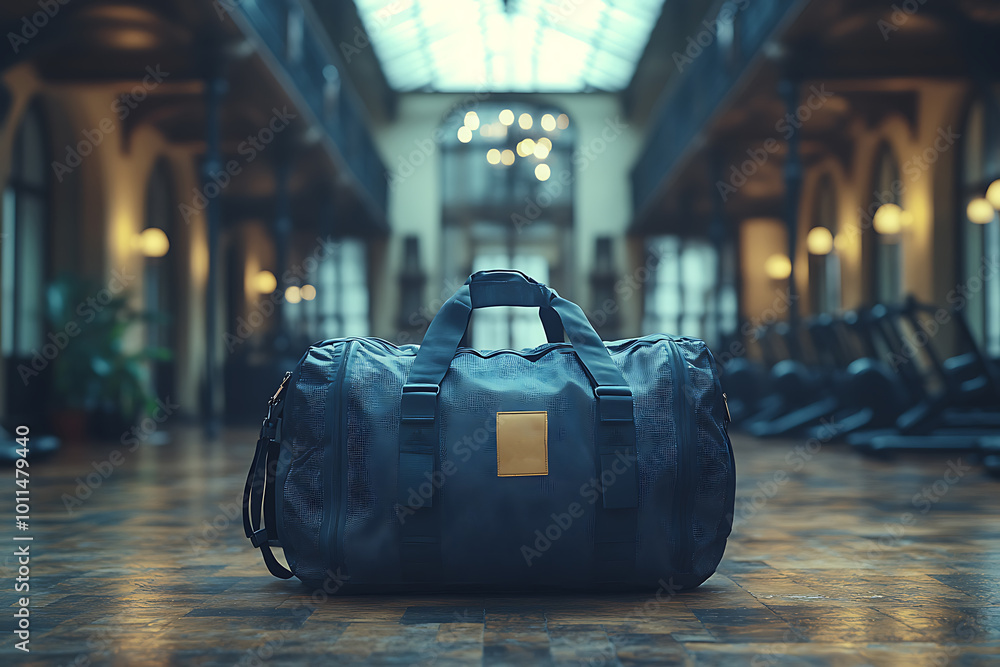 A sports bag rests on a bench in a well-decorated gym locker room. Modern design and clean atmosphere highlight fitness and active lifestyle themes.
A sports bag rests on a bench in a well-decorated gym locker room. Modern design and clean atmosphere highlight fitness and active lifestyle themes.