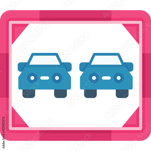 No Overtaking Icon