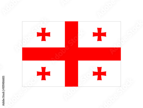 Flag of Georgia country