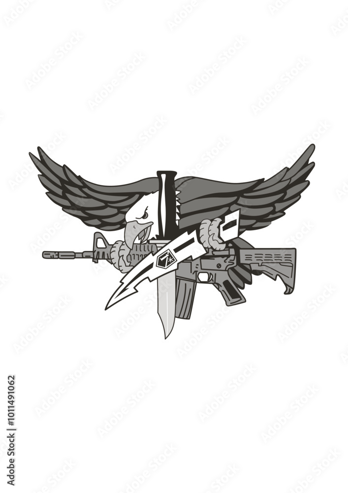 Fotografie Special Forces Eagle