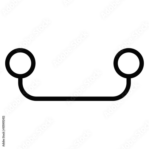 Towel Hanger Vector Icons