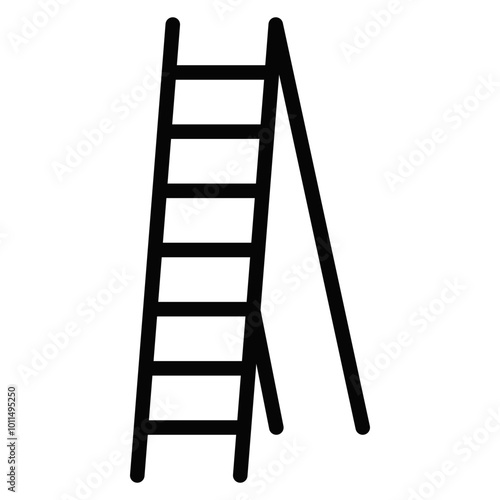 Stepladder Vector Icons