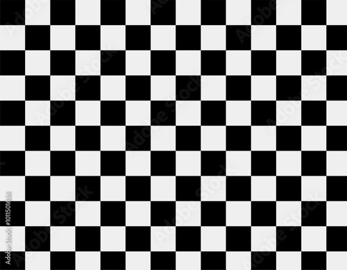 Black and white checkers