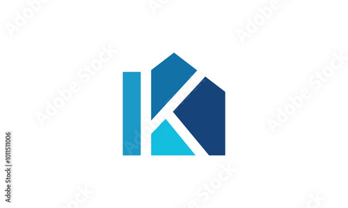 a graphic image themed K house, white background. vector graphic base. Free Download a graphic image themed K house, white background. vector graphic base. - GFXLoad