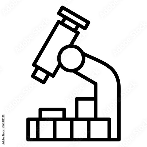 Microscope Vector Icons