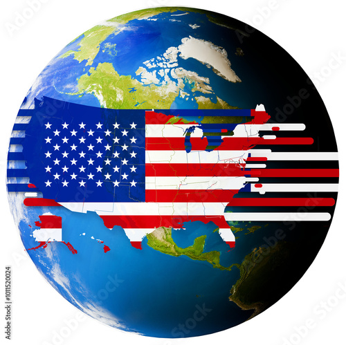 planet earth globe, United ...