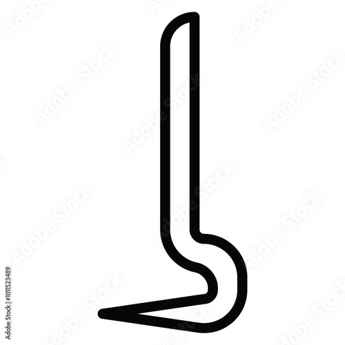 Crowbar Vector Icons