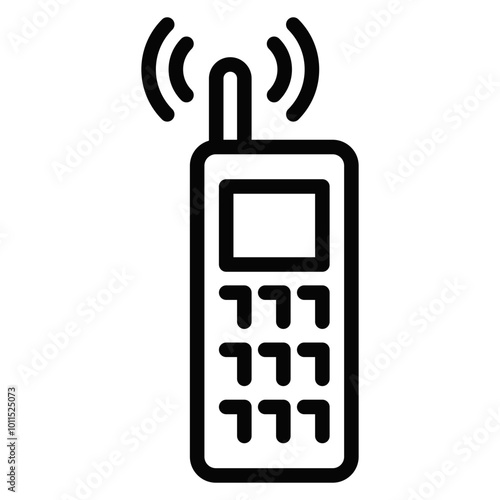 Walkie Talkie Vector Icons