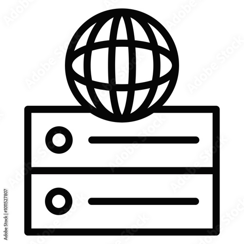 Web Hosting Vector Icons