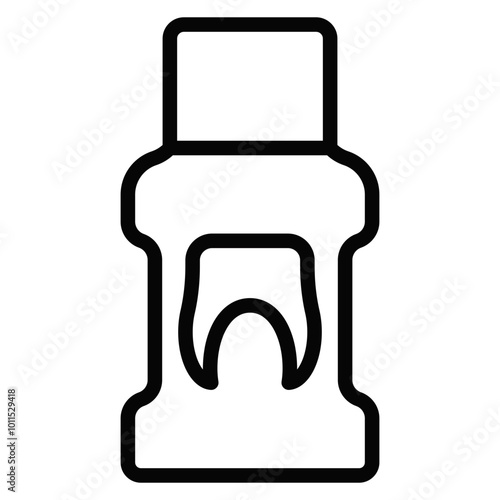 Mouthwash Vector Icons