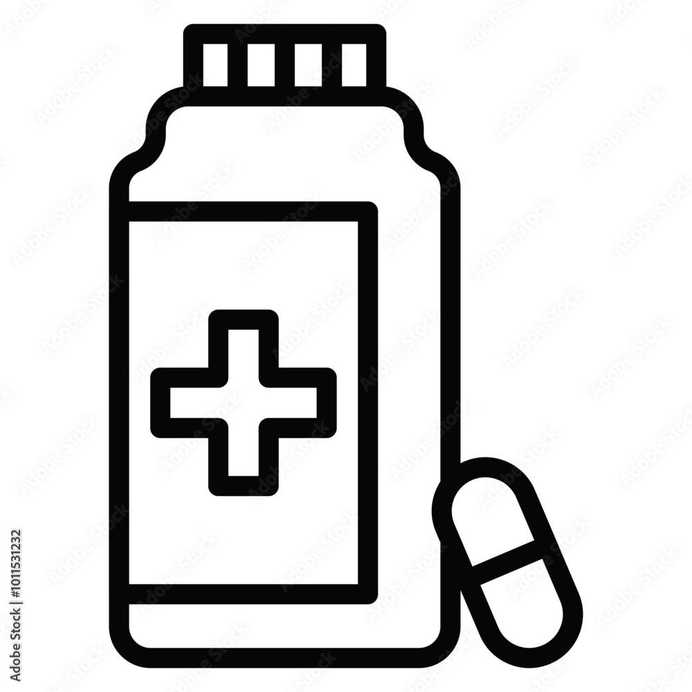 Obraz premium Medicine Vector Icons