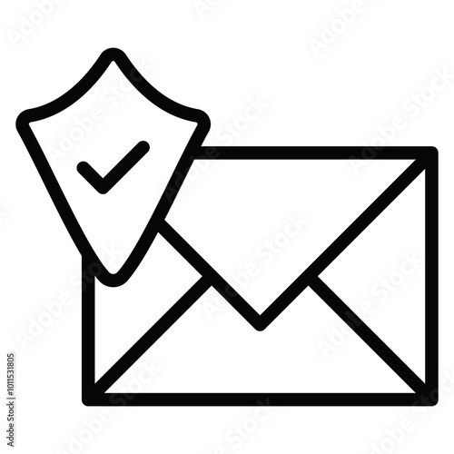 Email Security Vector Icons