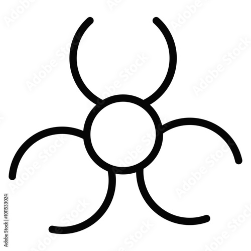 Biohazard Vector Icons