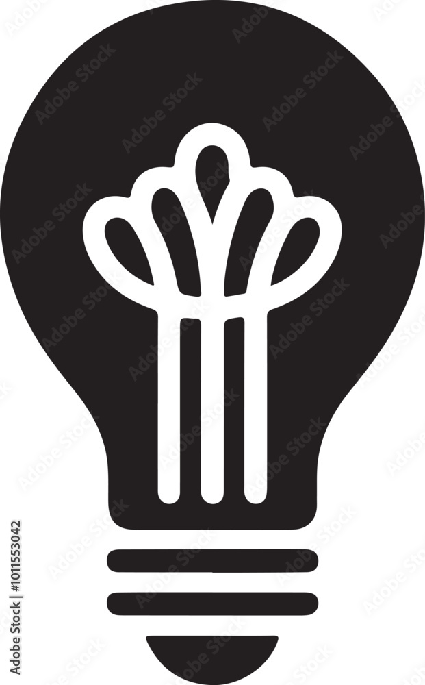 Light Bulb icon vector art illustration Light Bulb icon vector art illustration