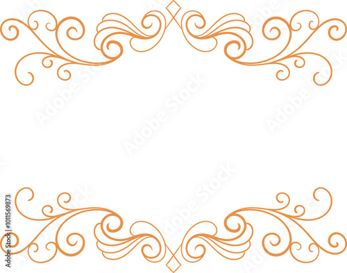 classic vintage carved ornament design