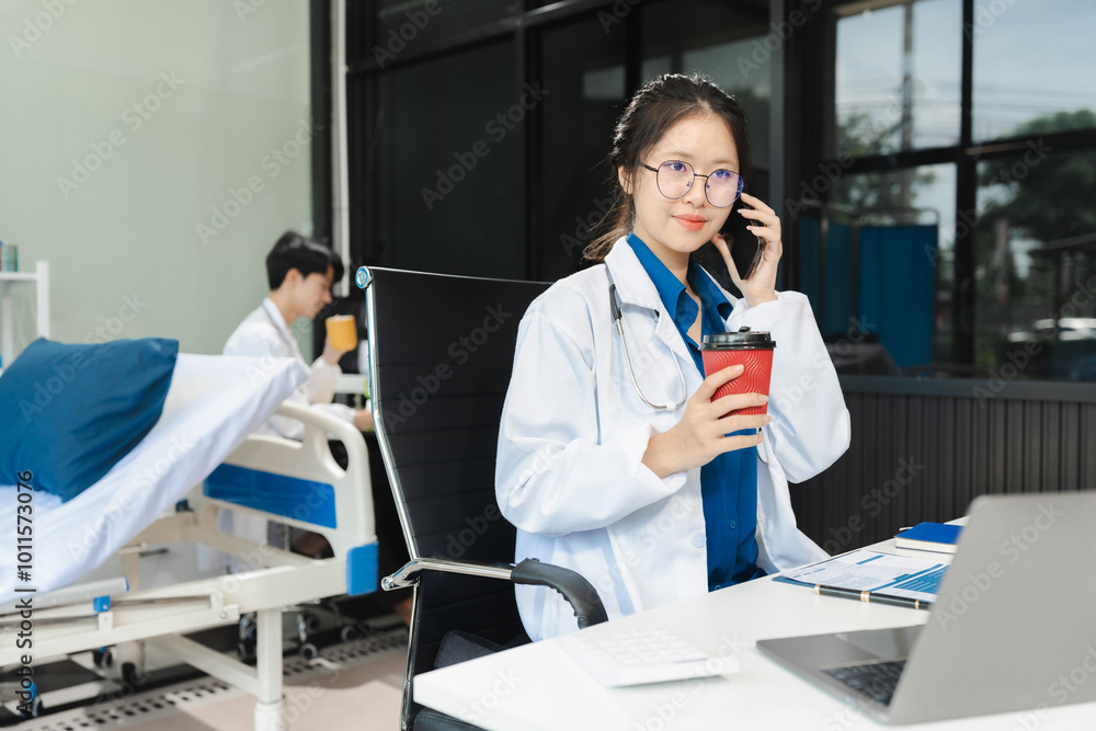 Medical Technology Concepts The doctor is working Medical Technology Concepts The doctor is working