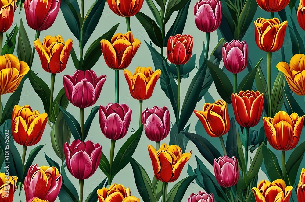 red and yellow tulips red and yellow tulips