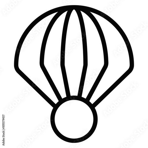 Parachute Vector Icons