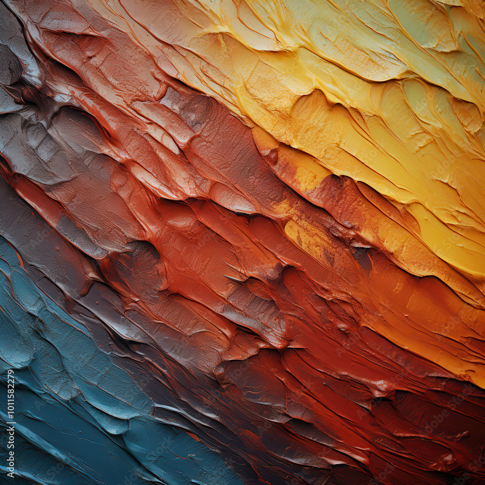 Obraz premium Vibrant Oil Texture Background for Artistic Projects