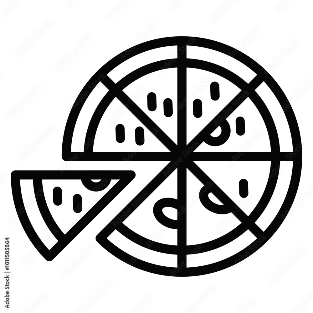 Pizza Vector Icons Pizza Vector Icons